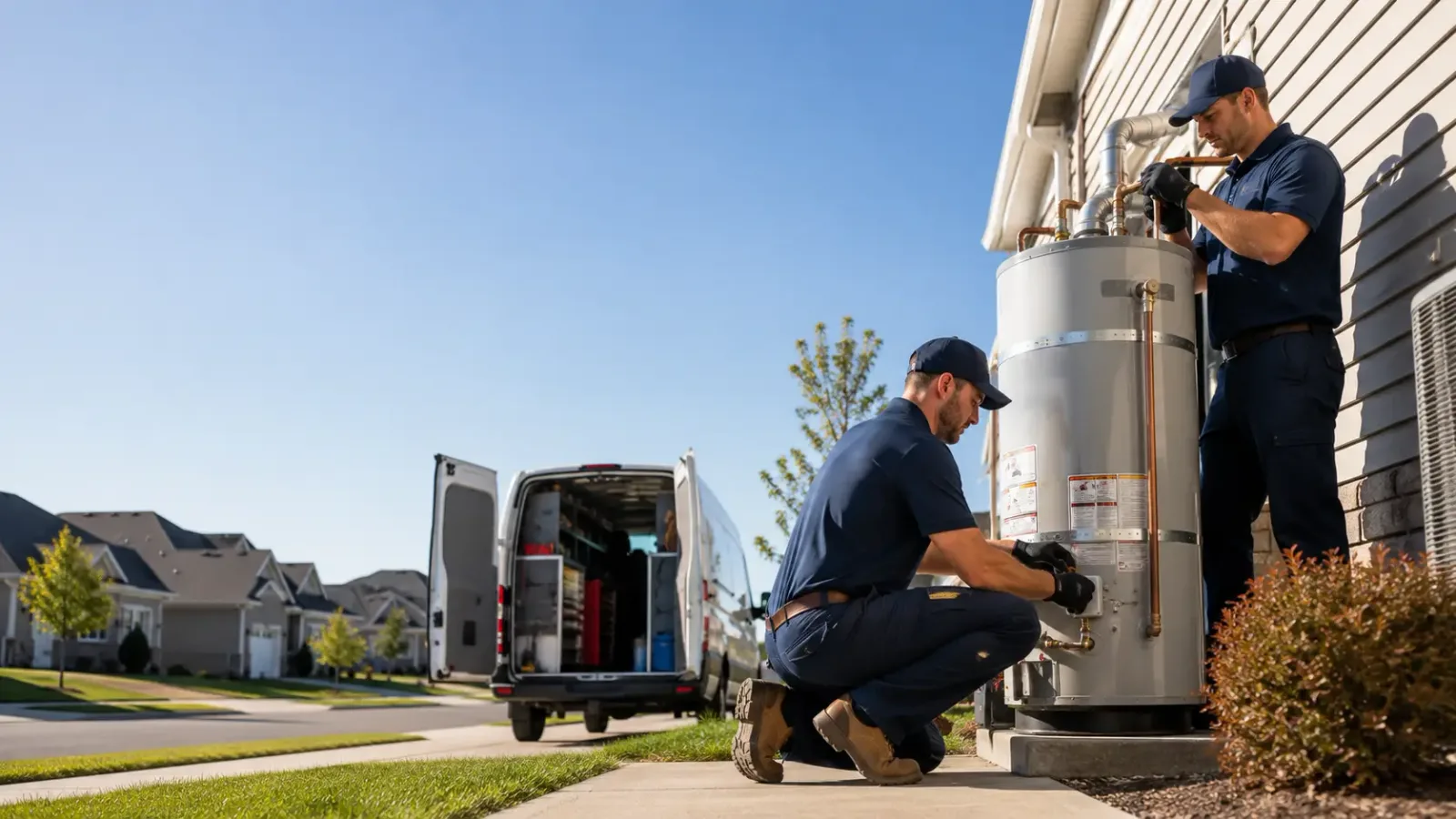 Water Heater Installation in Bathgate, ND